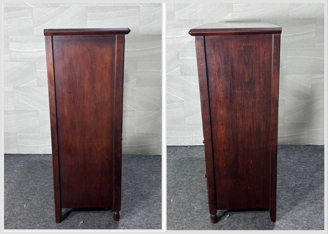 モリシゲ 民芸家具 チェスト 飾り棚 和家具 キャビネット d4159