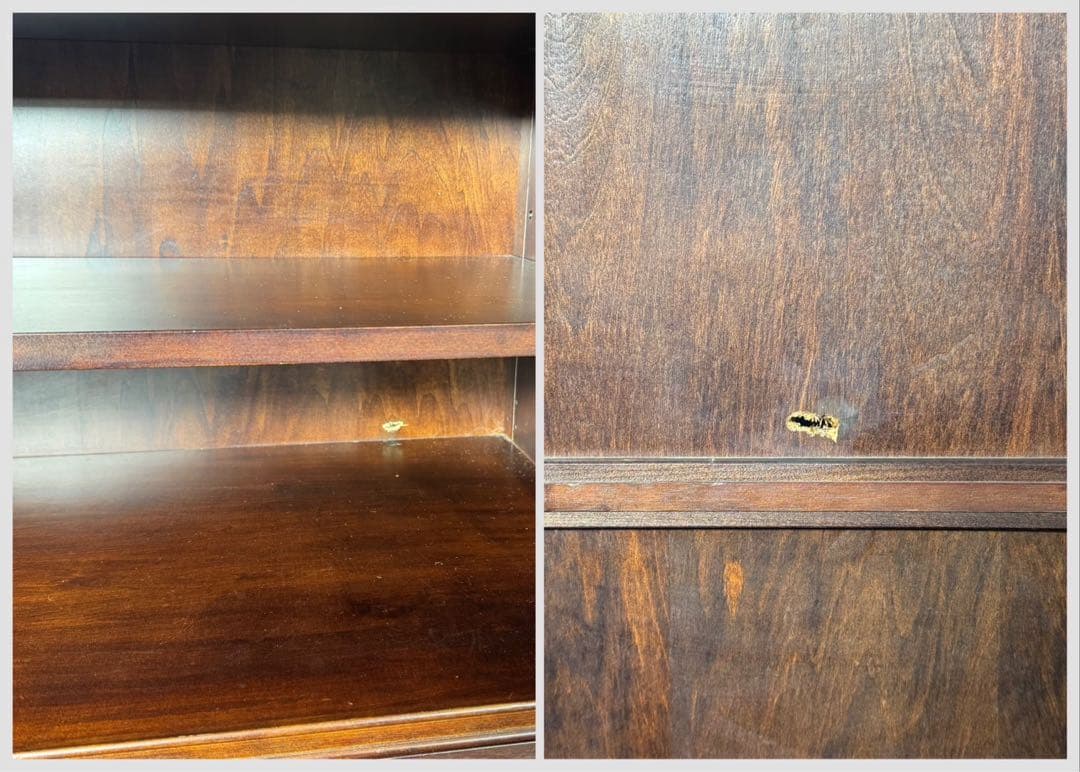 モリシゲ 民芸家具 チェスト 飾り棚 和家具 キャビネット d4159