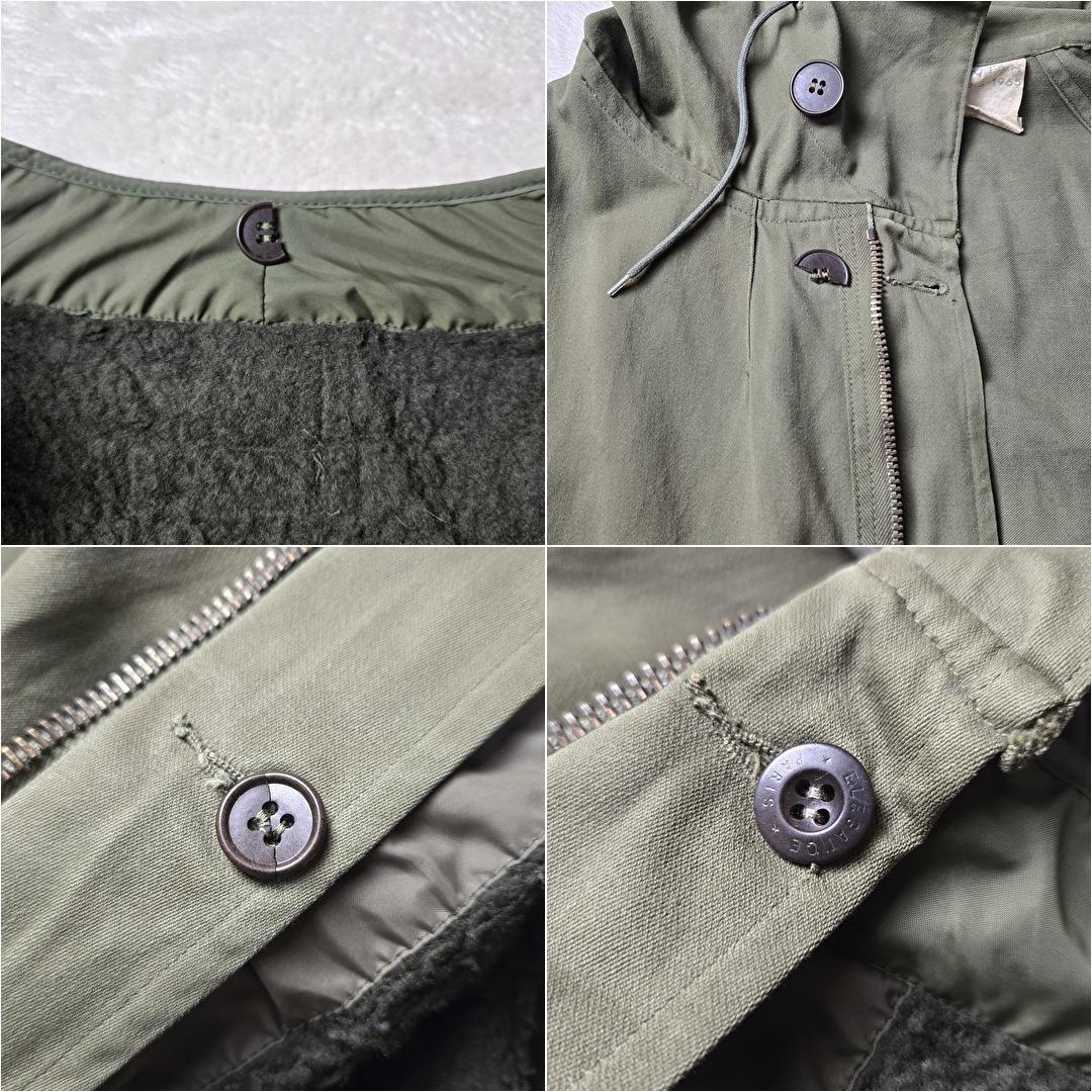 フランス軍 M-64フィールドパーカー 1965年 ライナー付き 108C