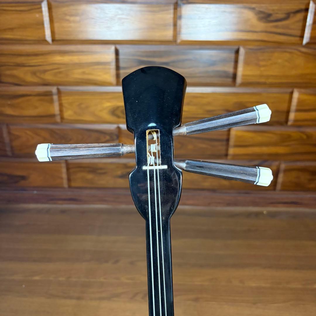 超美品 沖縄三線 三線 蛇皮 民謡 和楽器 沖縄