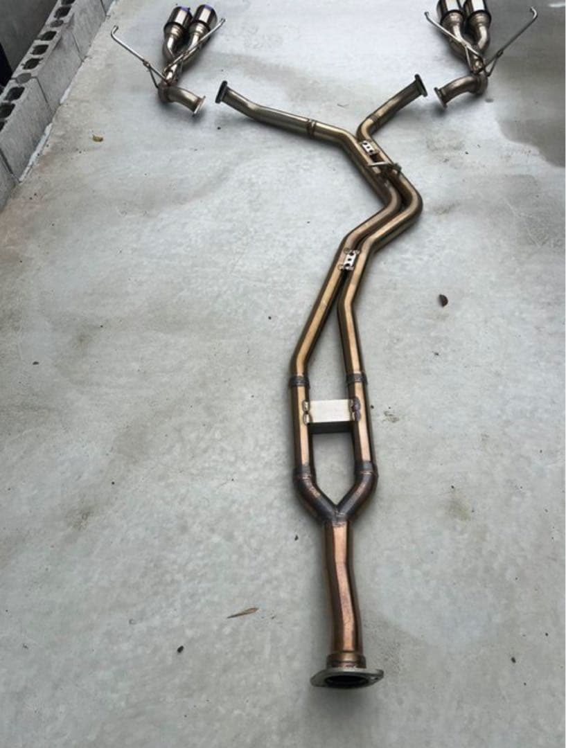 WRX STI、S4 柿本改ワンオフマフラー