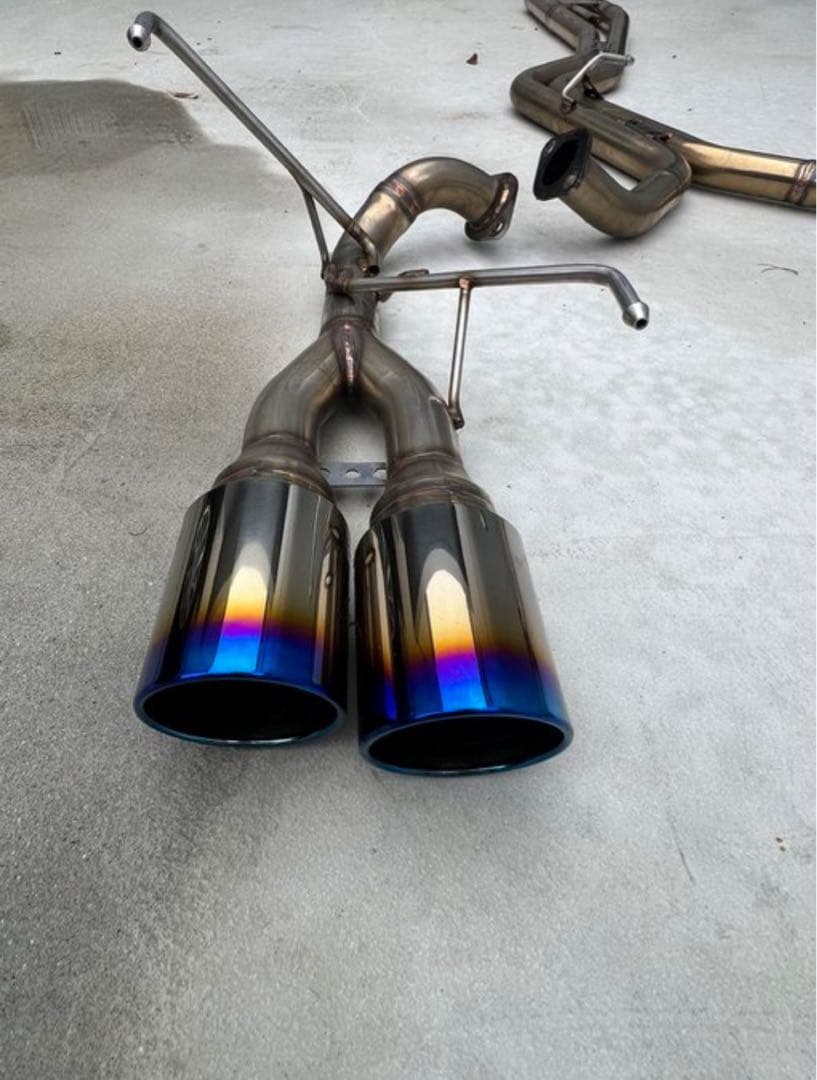 WRX STI、S4 柿本改ワンオフマフラー