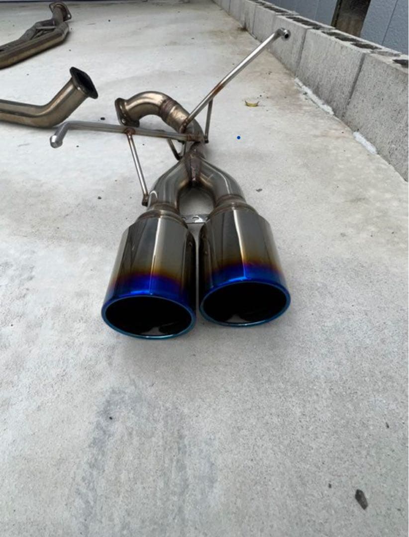 WRX STI、S4 柿本改ワンオフマフラー