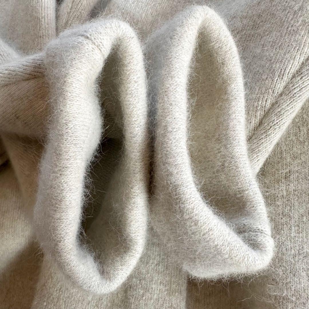 BEARDSLEY ビアズリー ノーカラーコート オフホワイト