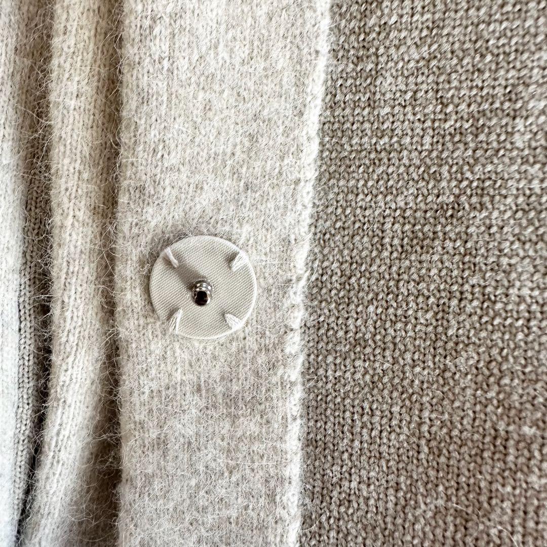 BEARDSLEY ビアズリー ノーカラーコート オフホワイト