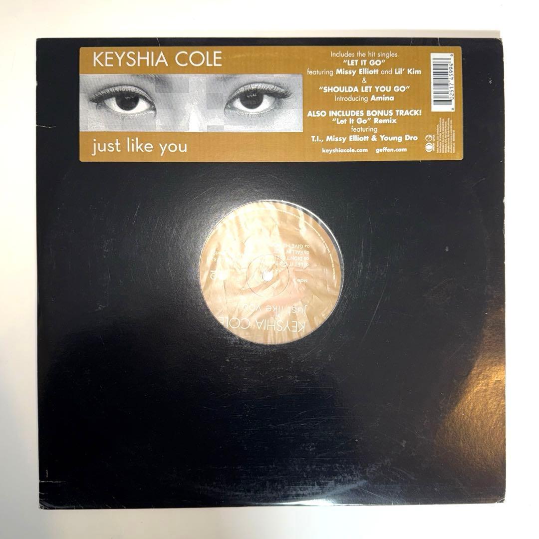 KEYSHA COLE just like you LP レコード
