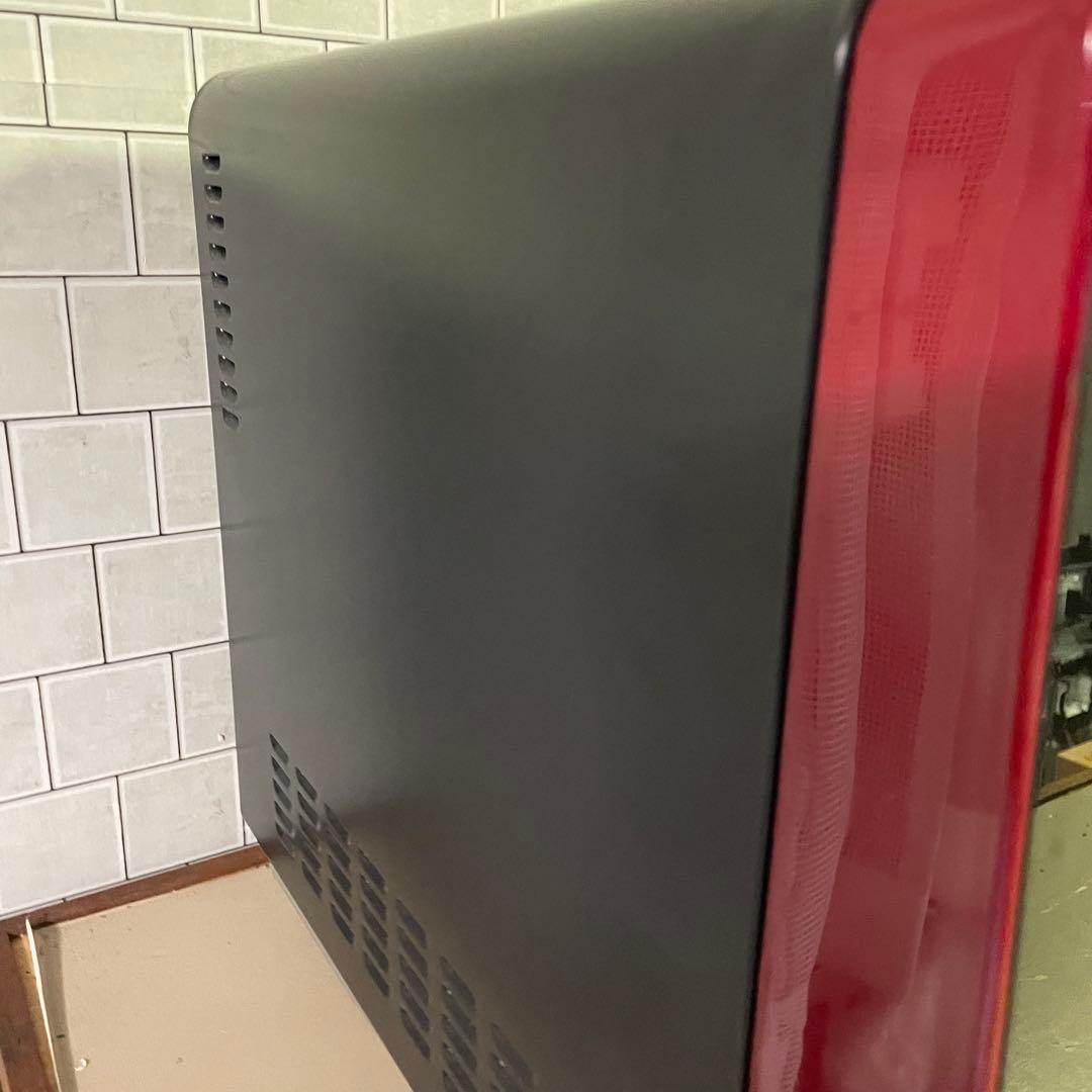 超美品‼️ヘルシーシェフ◉31リットル　電子レンジ　オーブンレンジ　赤s8x