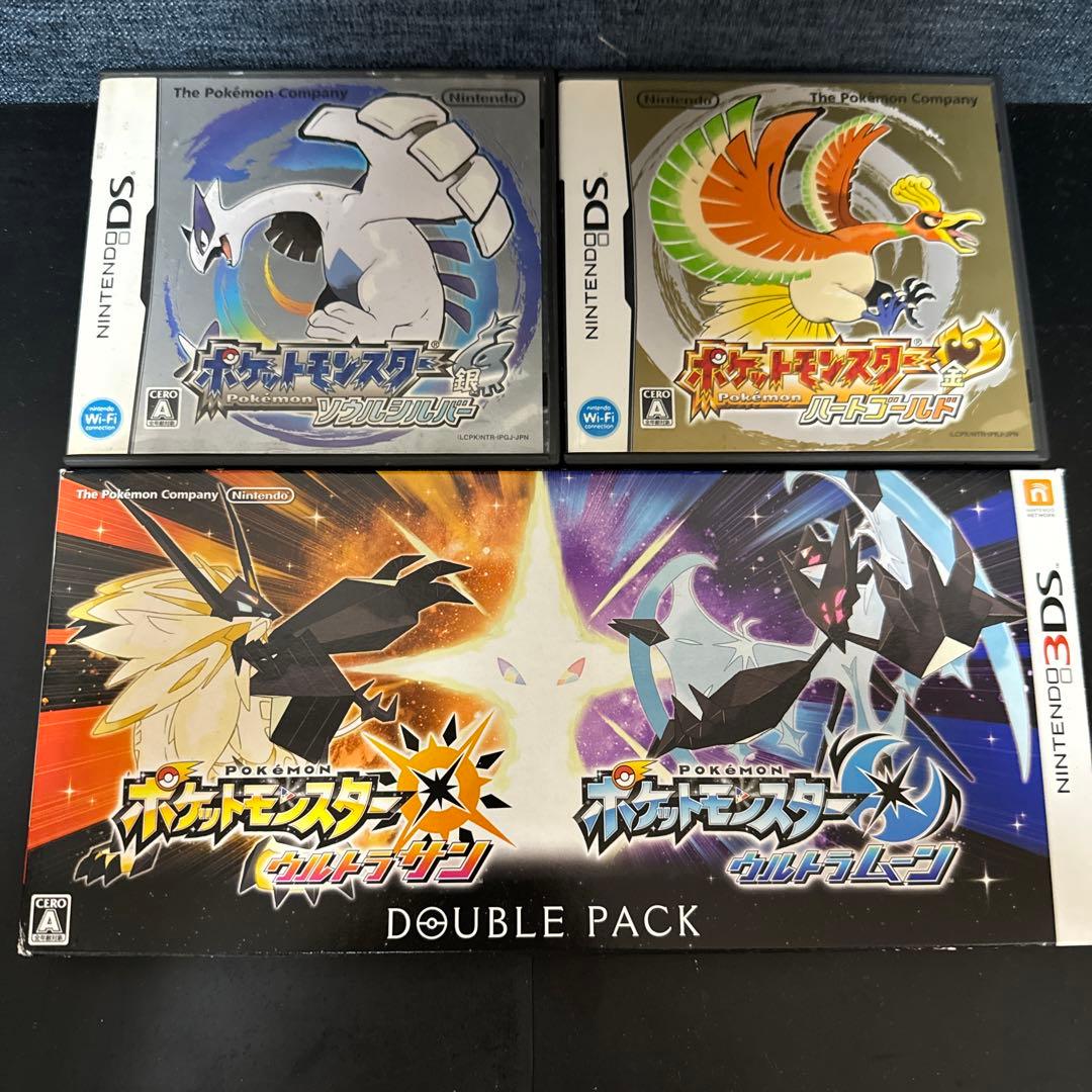 ポケットモンスター ソフト4点まとめ売り