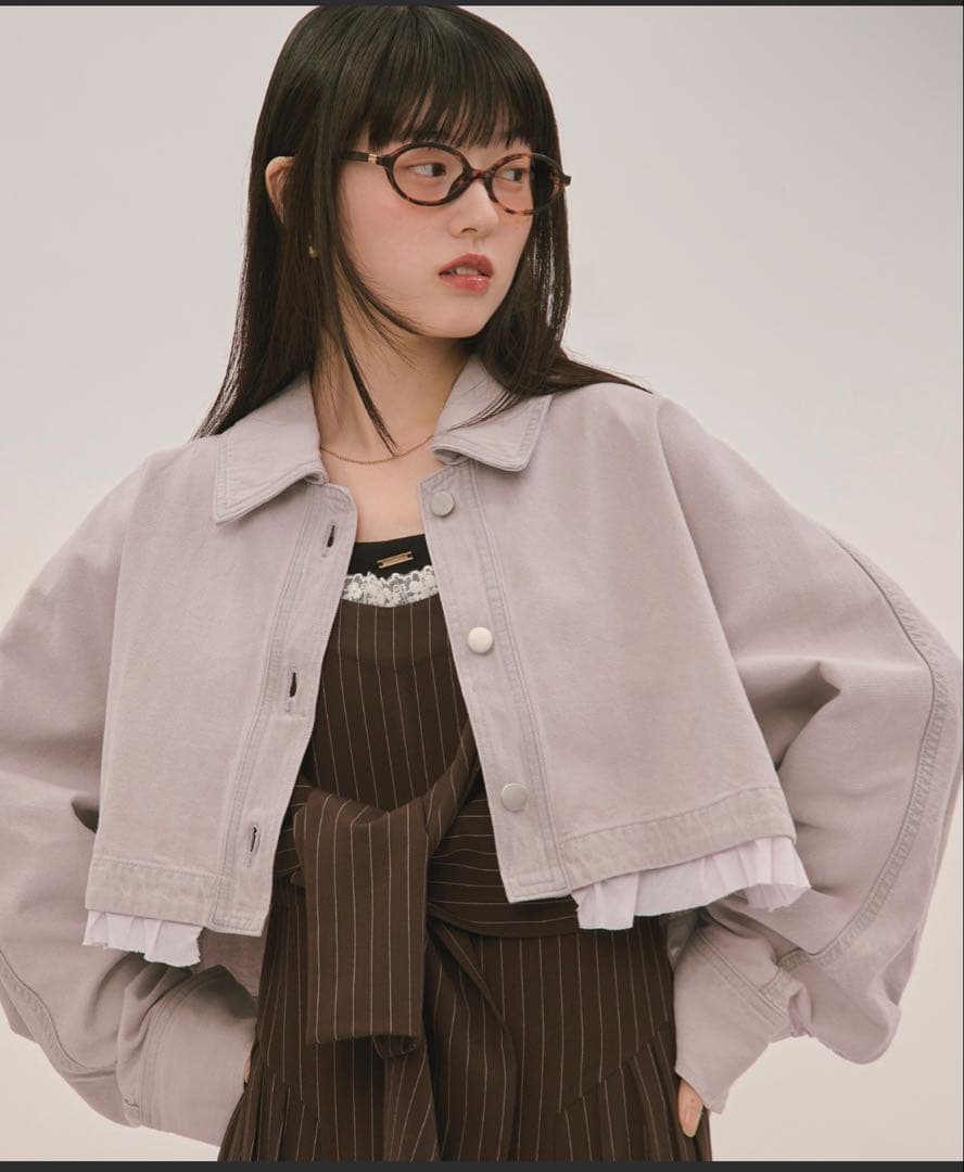 【最終値下げ】loin nuit ロワンニュイドルマンスリーブデザインジャケット