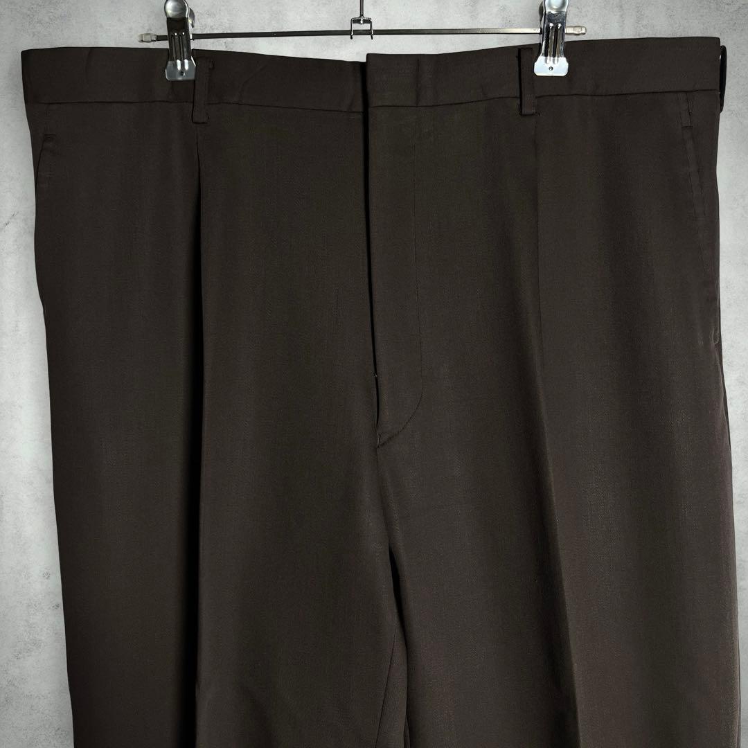 ヴィンテージ 古着 3ピース スーツセットアップ 昭和レトロ ブラウン