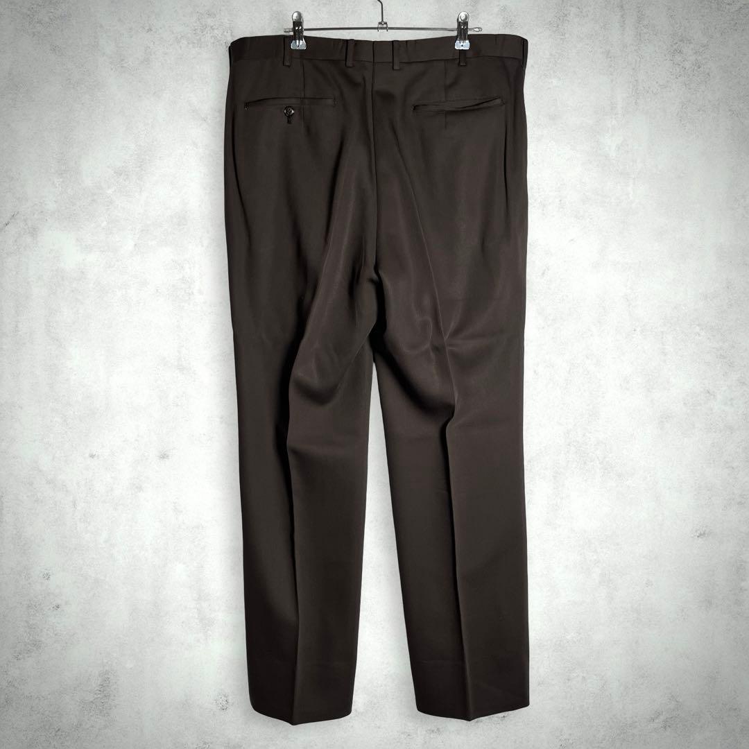 ヴィンテージ 古着 3ピース スーツセットアップ 昭和レトロ ブラウン