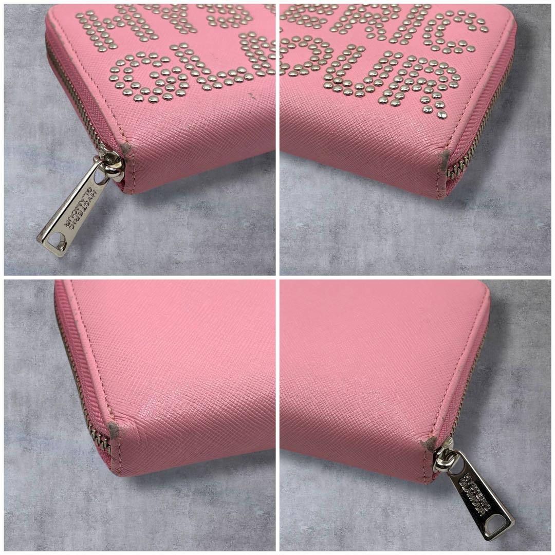 【超希少】HYSTERIC GLAMOUR スタッズ 長財布 ラウンドファスナー