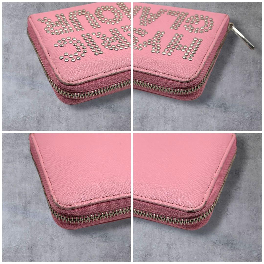 【超希少】HYSTERIC GLAMOUR スタッズ 長財布 ラウンドファスナー