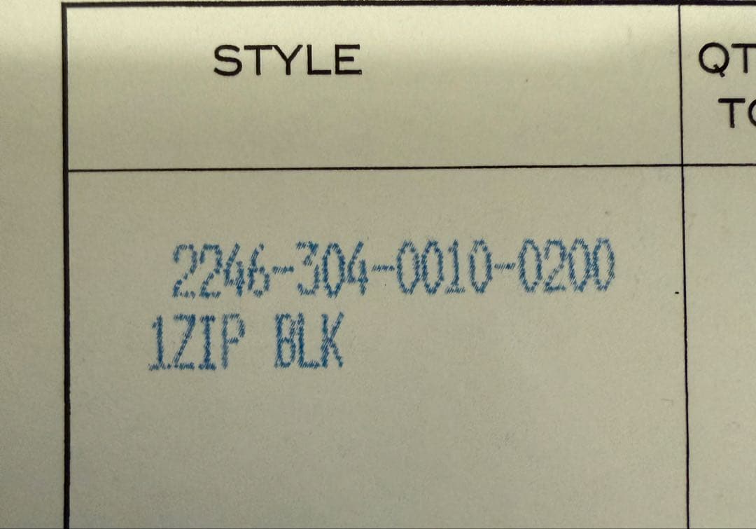 美品CHROME HEARTS 1zip クロスボタン　インボイス付き