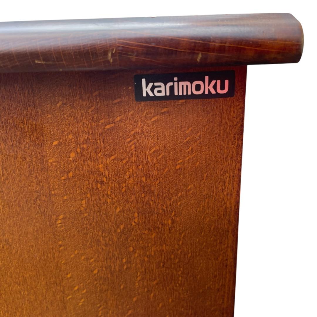 karimoku カリモク コロニアル 電話台 高級家具　A