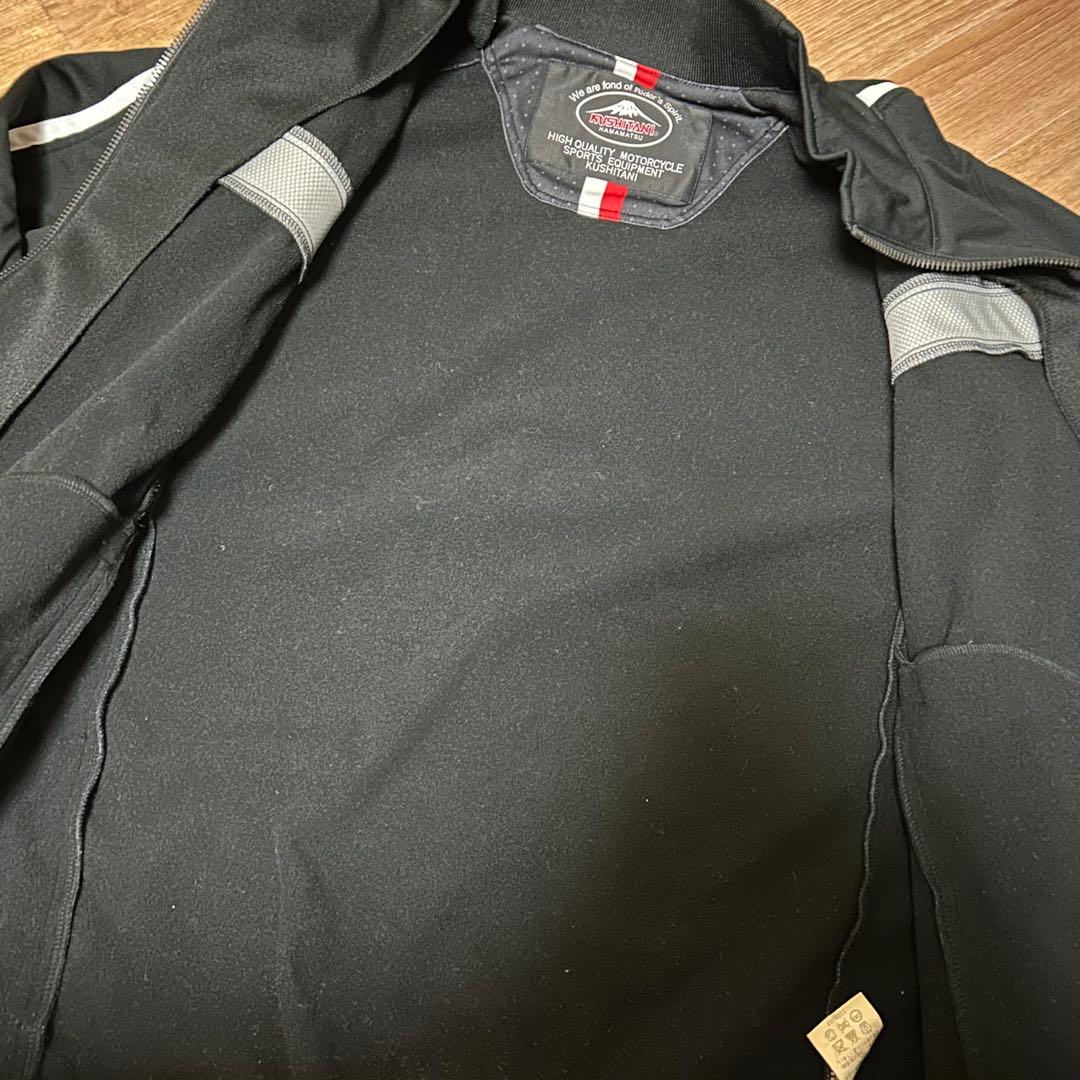 良品 KUSHITANI クシタニ トラックジャケット M ブラック