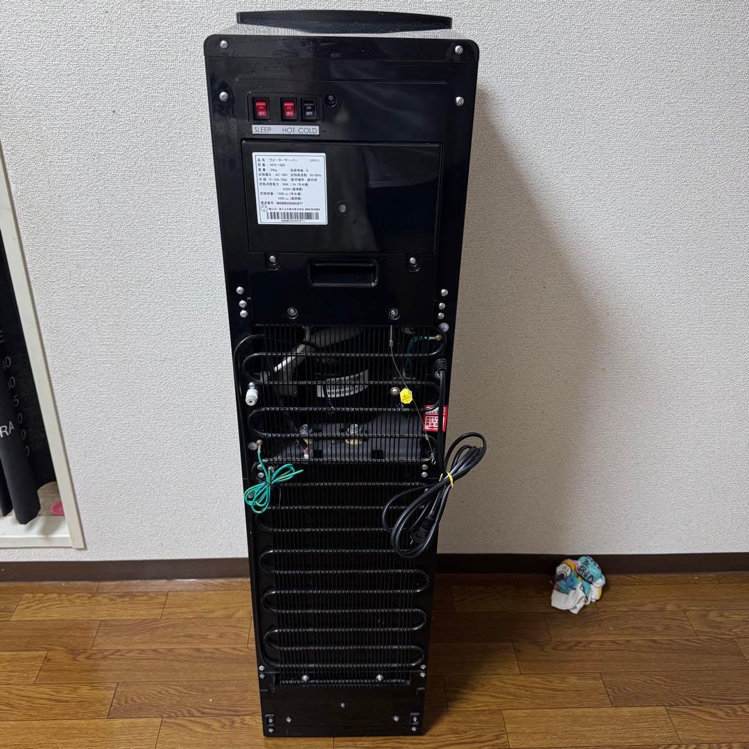 処分価格【譲渡証明書・説明書付き】Slat ブラック ウォーターサーバー