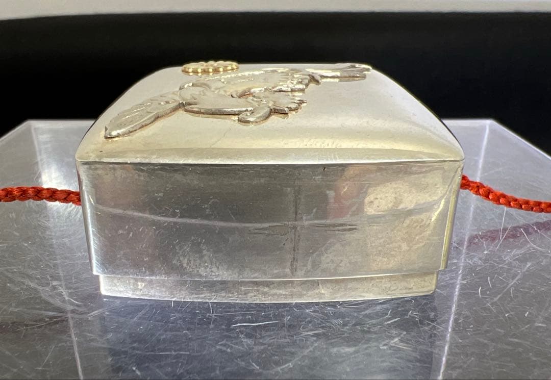 専用　天皇家　御下賜品　純銀小林製　鳳凰文　ボンボニエール　トニエ　61g