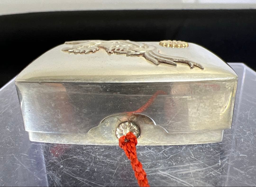 専用　天皇家　御下賜品　純銀小林製　鳳凰文　ボンボニエール　トニエ　61g