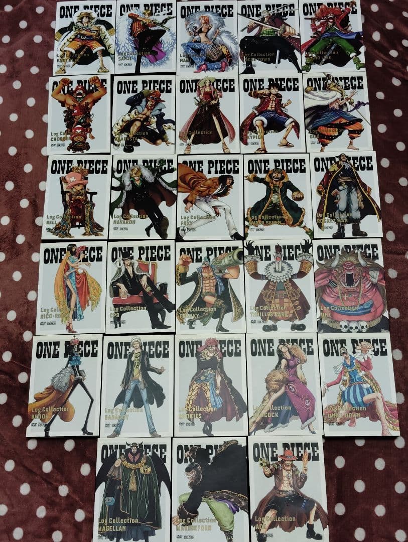 ワンピース　DVD　ログコレクション　1〜28巻セット