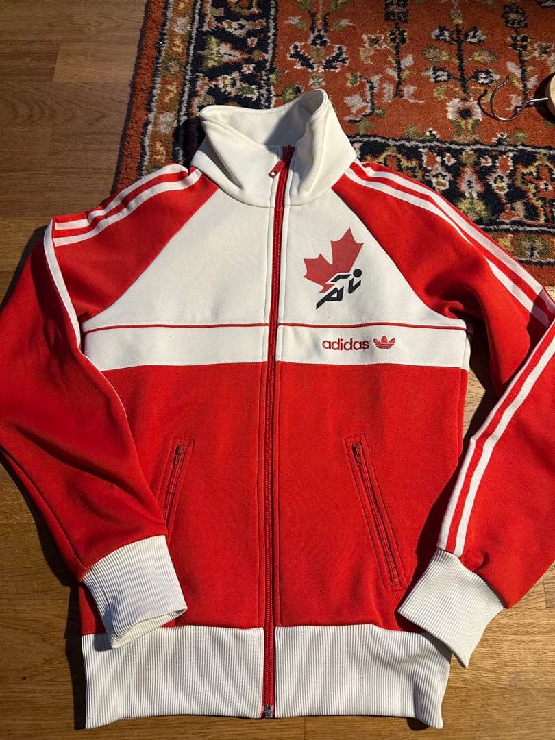 【レア】カナダジャージ　カナダ代表　外見至上主義　トラックジャケットadidas