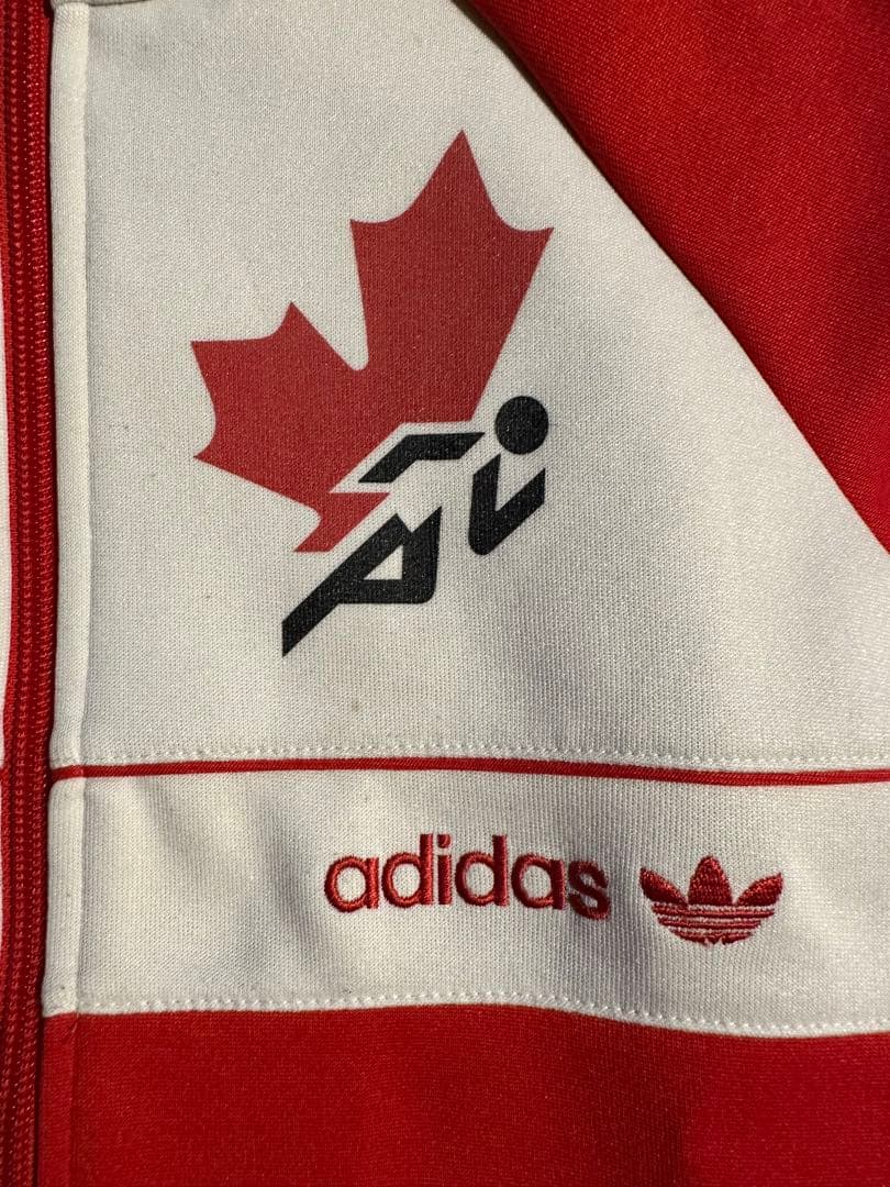 【レア】カナダジャージ　カナダ代表　外見至上主義　トラックジャケットadidas