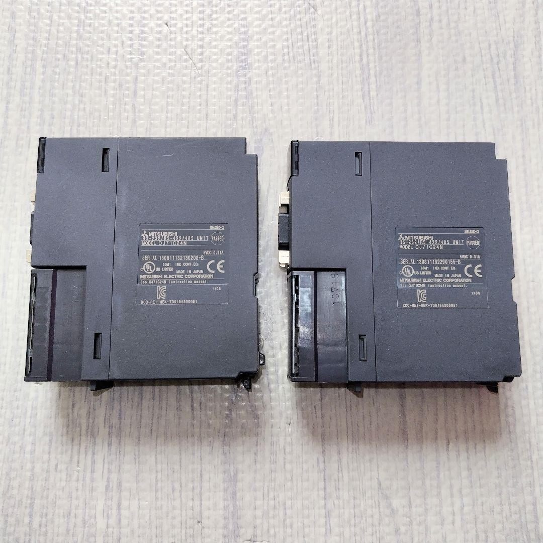 MITSUBISHI 三菱電機シーケンサ QJ71C24Nユニット 2台セット