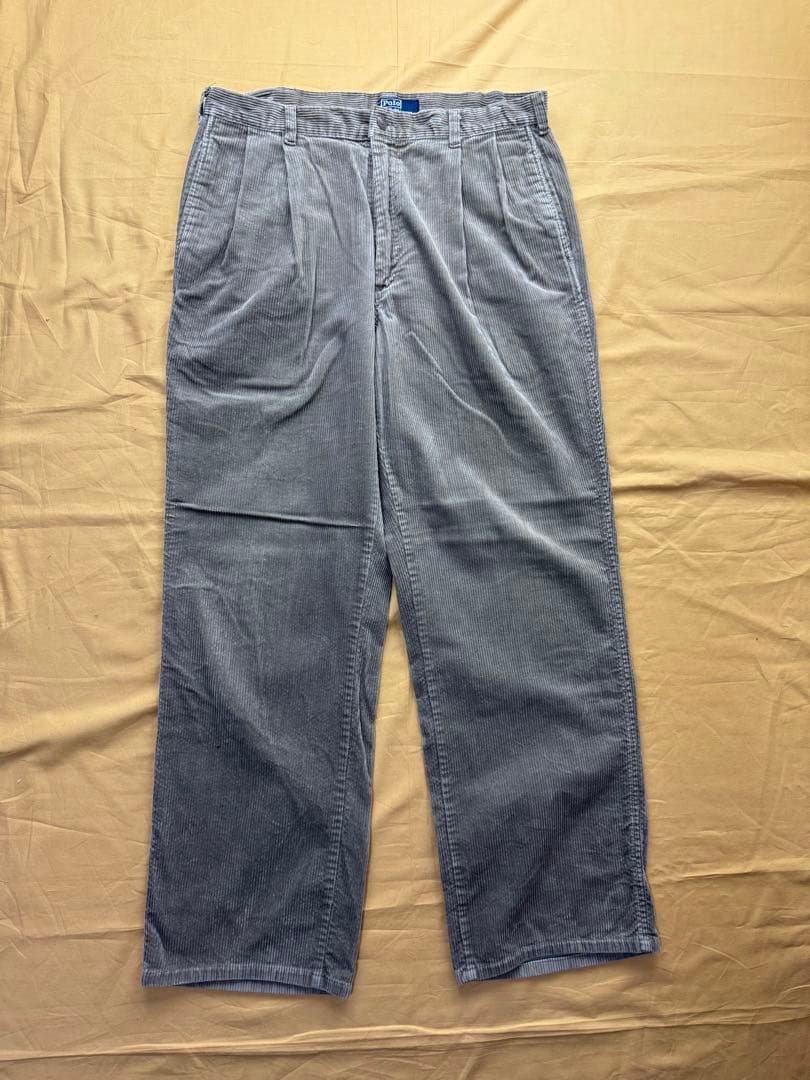 ラルフローレン　USA製　コーデュロイパンツ　初期タグ ブラウン　80s 90s