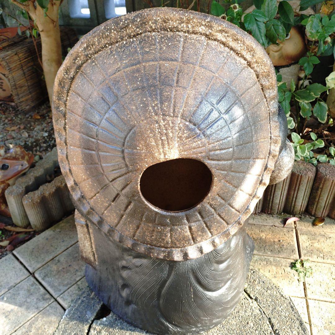 信楽焼　20号福々狸　狸　タヌキ　たぬき　高さ66㌢