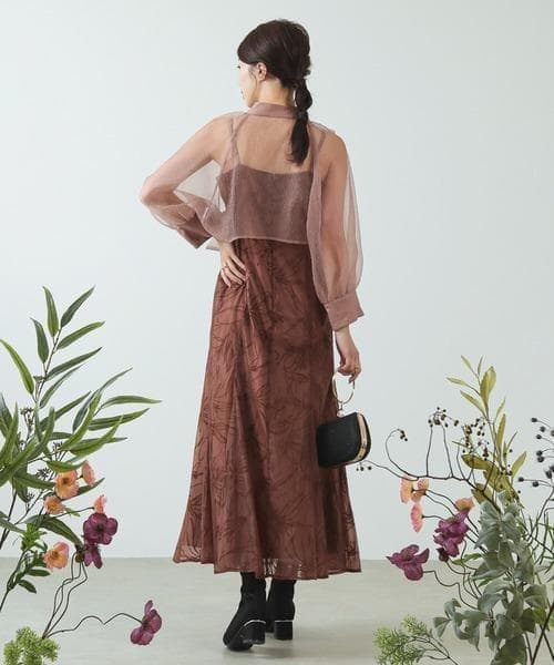 美品 カナ ボウタイ リボン ボレロ ワンピース S お呼ばれ オケージョン