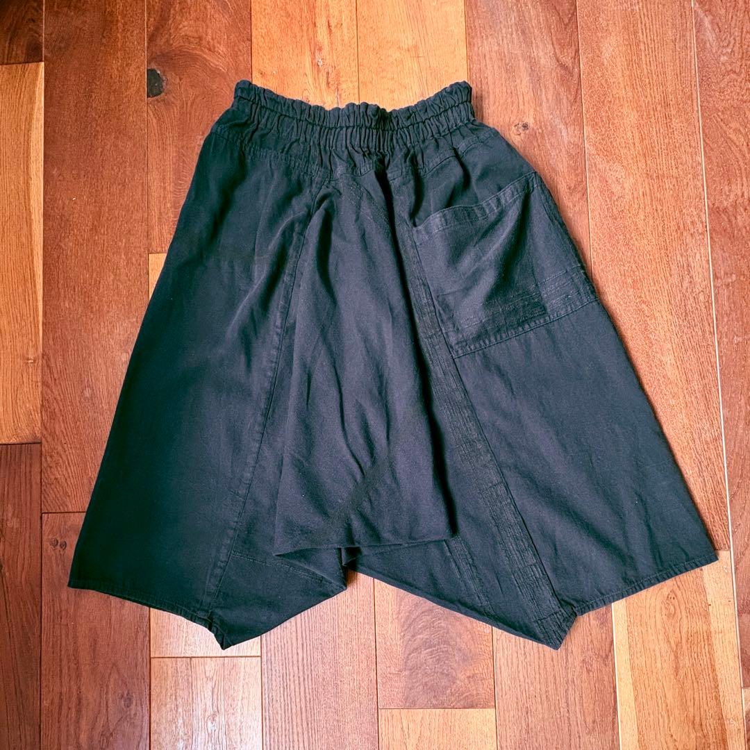 タマキニイメ　タルンパンツ　ショート　ネイビー　綿