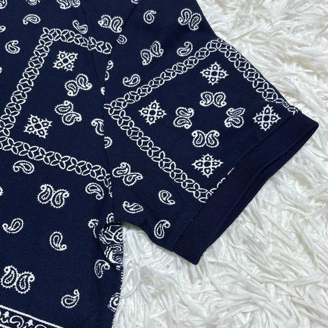 ラルフローレン　ペイズリー　ポロシャツ　半袖