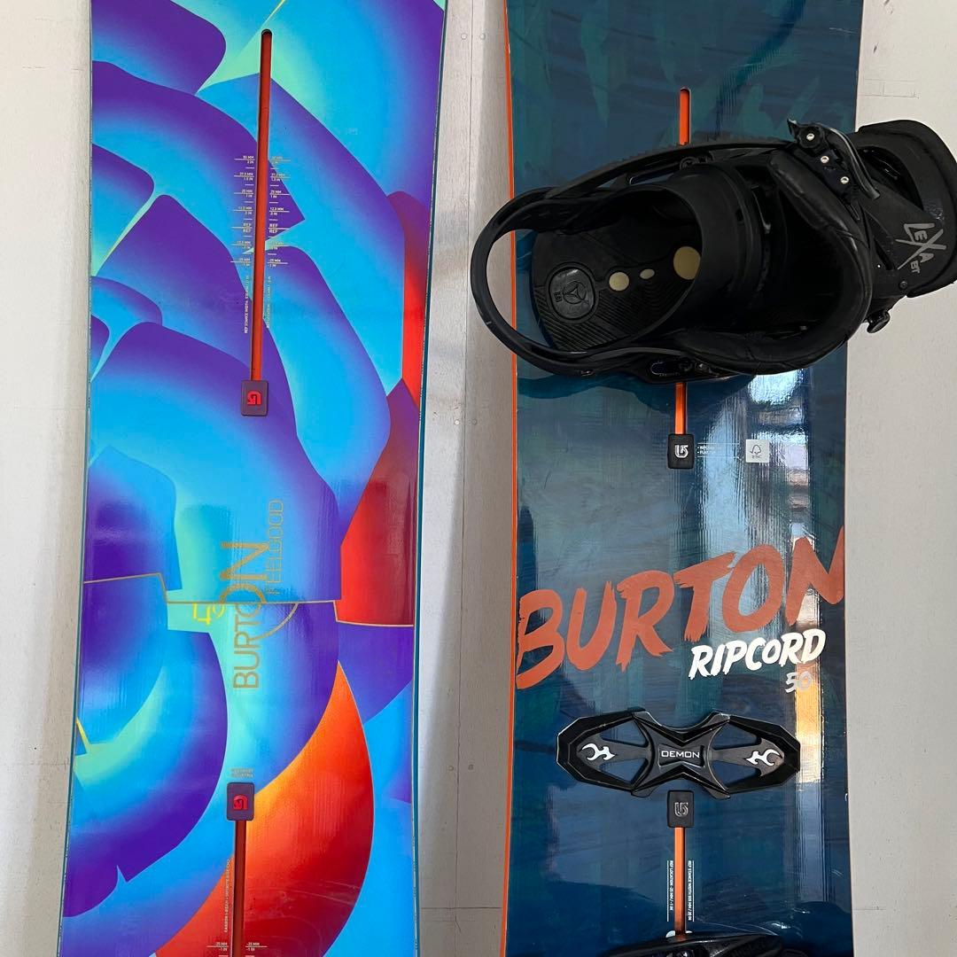 BURTON 3点セット　初心者おすすめ　バインディング付　ケース&板2枚