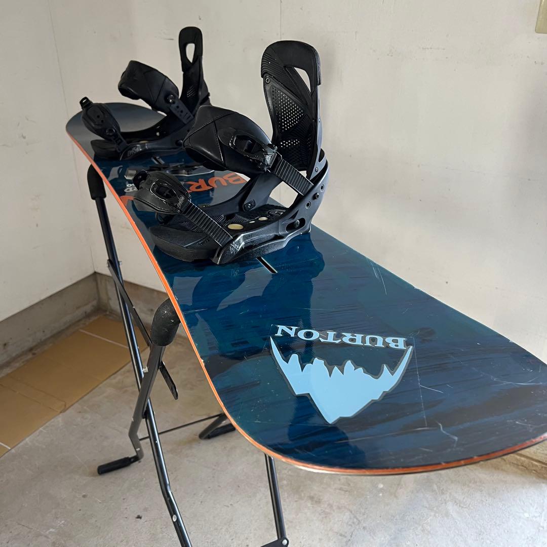 BURTON 3点セット　初心者おすすめ　バインディング付　ケース&板2枚
