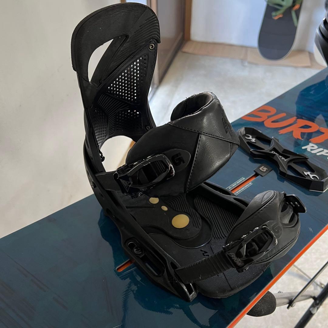 BURTON 3点セット　初心者おすすめ　バインディング付　ケース&板2枚