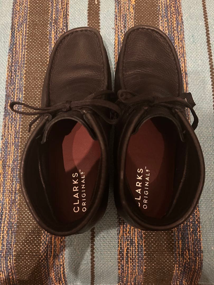 靴 CLARKS wallabee gt-x gore tex vibram
