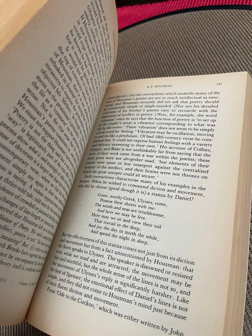 希少　The Force of Poetry Christopher Ricks