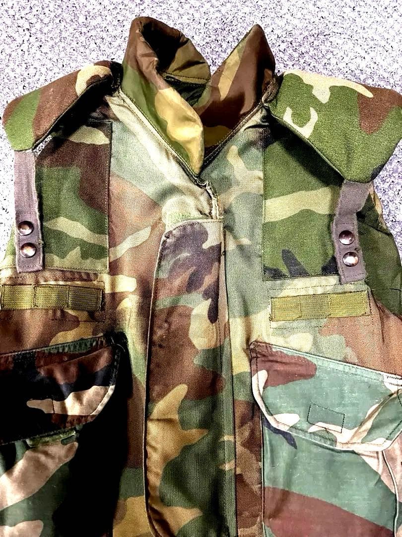 米軍実物 放出品 BDU迷彩 PASGT ボディーアーマー　Mサイズ