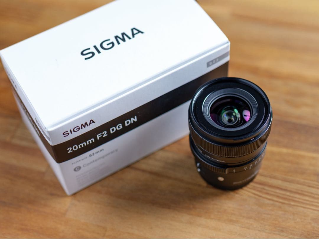 SIGMA 20mm F2 DG DN レンズ