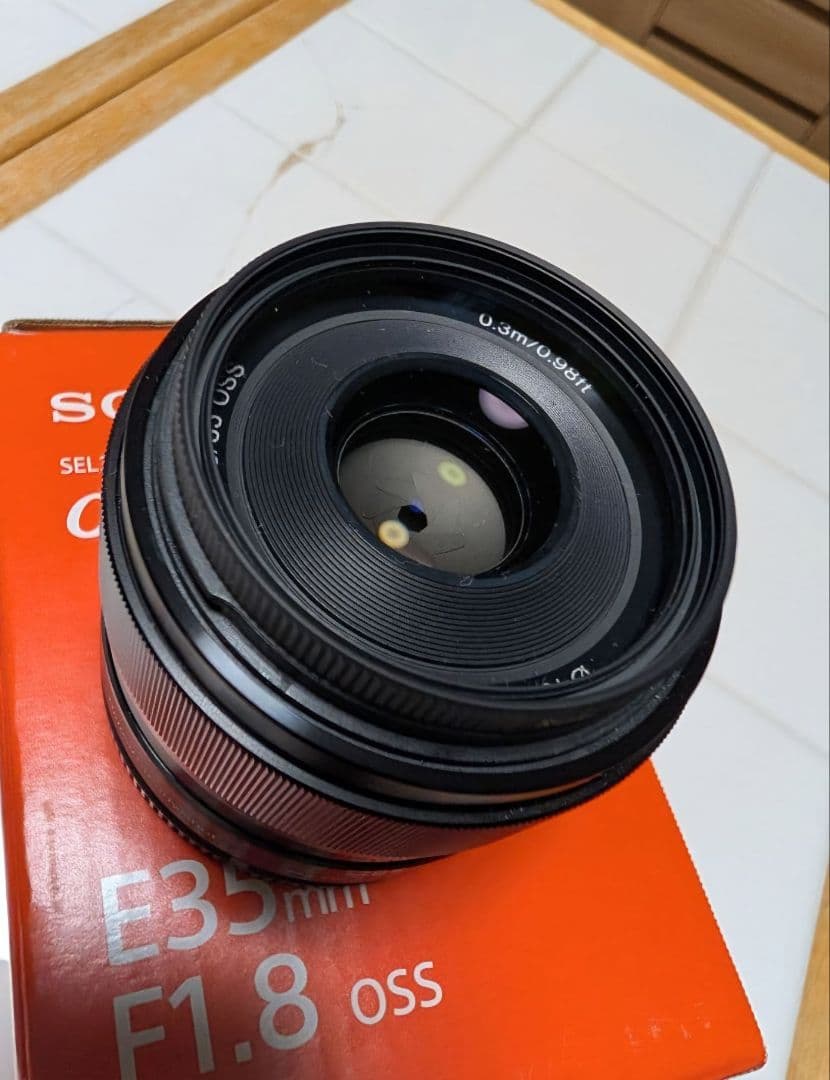 【美品】Sony SEL35F18 単焦点レンズ　可変NDフィルター他おまけ付き