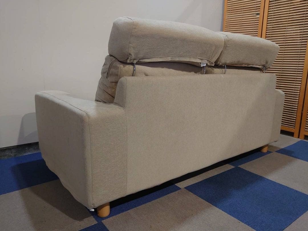 東京都23区送料込‼️無印良品2人掛けソファ(TP04572)