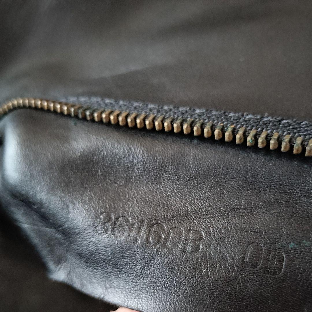 VANSON バンソン 33インチ USA製 レザーパンツ W33 ブラック