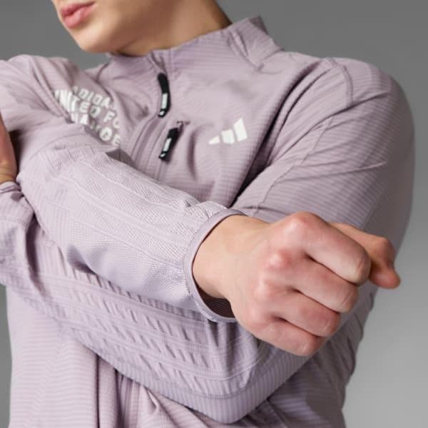 C新品 L アディダス ランニング 上下 セットアップ ジャケットショーツ