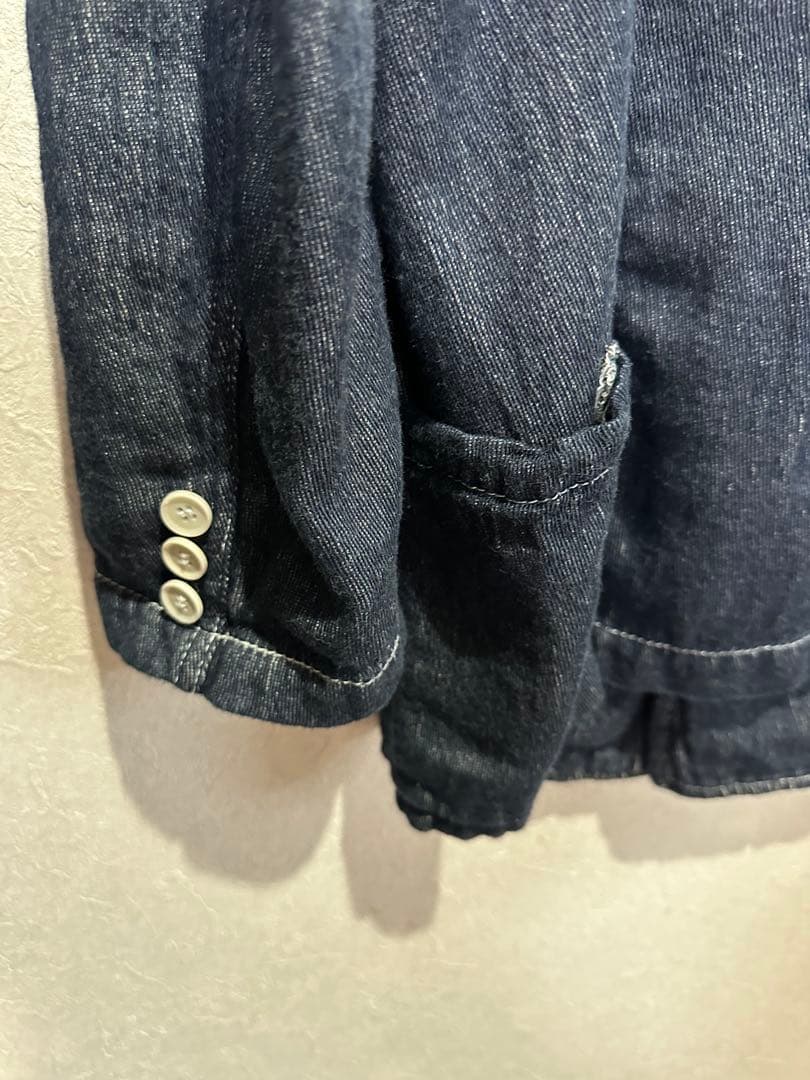 トリコ　コムデギャルソン tricot デニムジャケット ダークブルー
