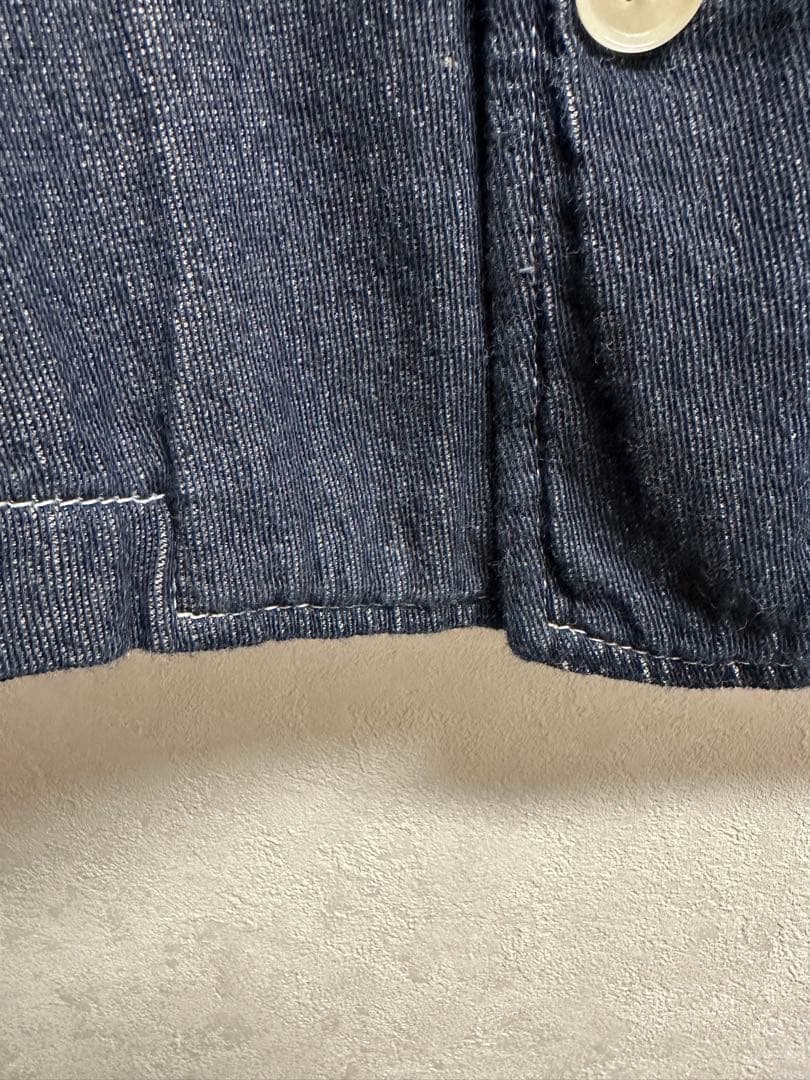 トリコ　コムデギャルソン tricot デニムジャケット ダークブルー