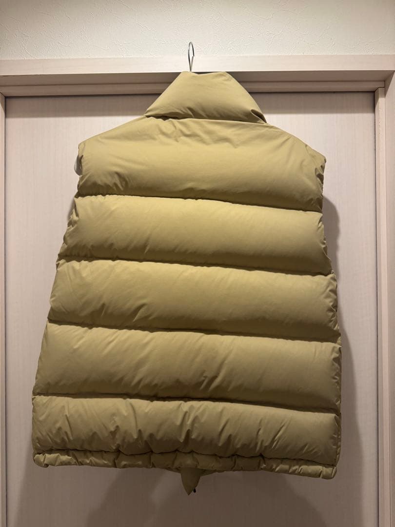 NANGAホワイトレーベル　ダウンベスト