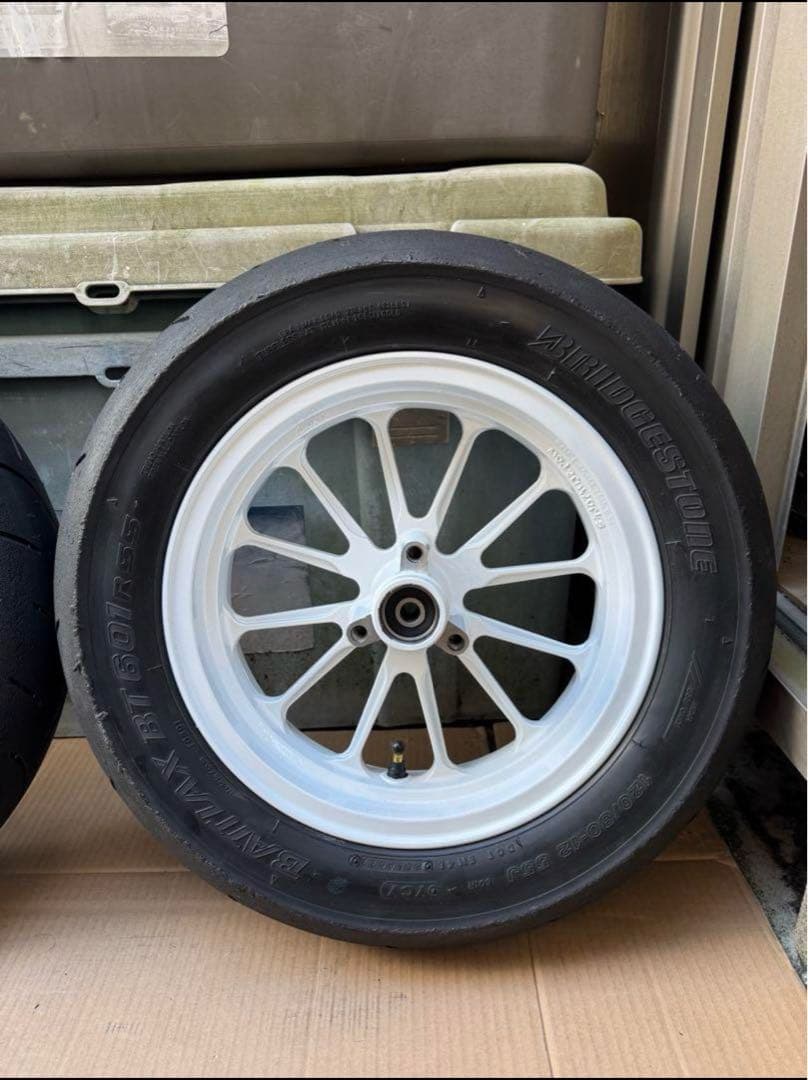 NSR50新品モダンワークス22年製ハイグリップタイヤ12インチ