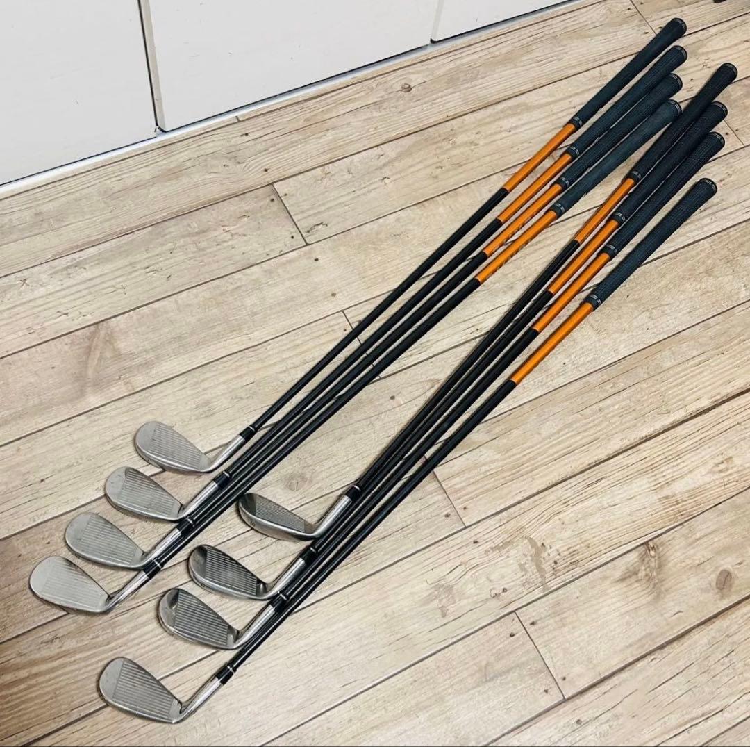 【廃盤】NIKE IGNITE アイアンセット 8本 右 カーボン R