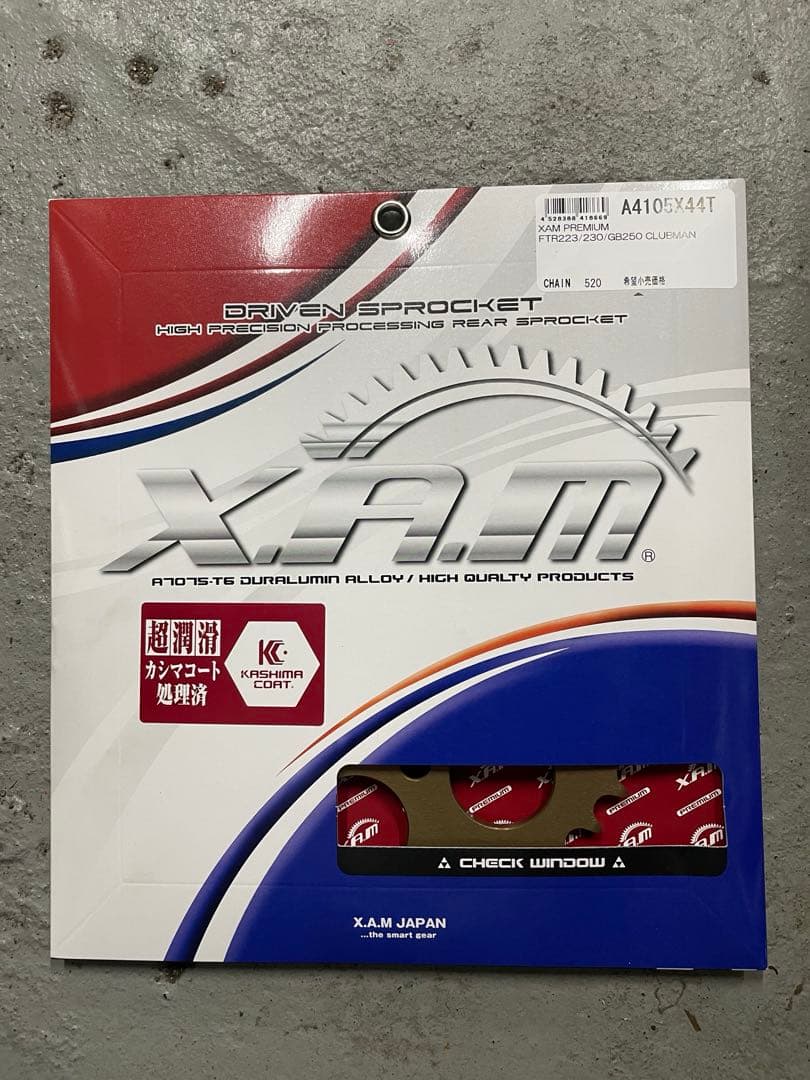 XAM PREMIUM スプロケット 44T FTR223 230 GB250