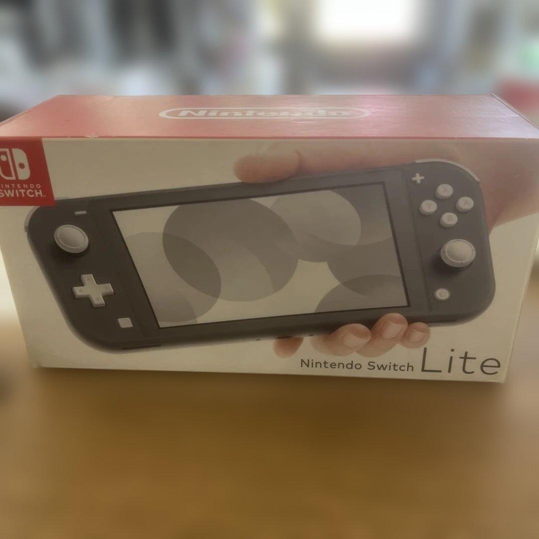 415 Nintendo Switch Lite グレー 本体　充電器付き